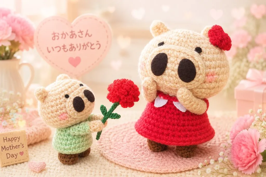 もうすぐ5月10日(日)は母の日💐