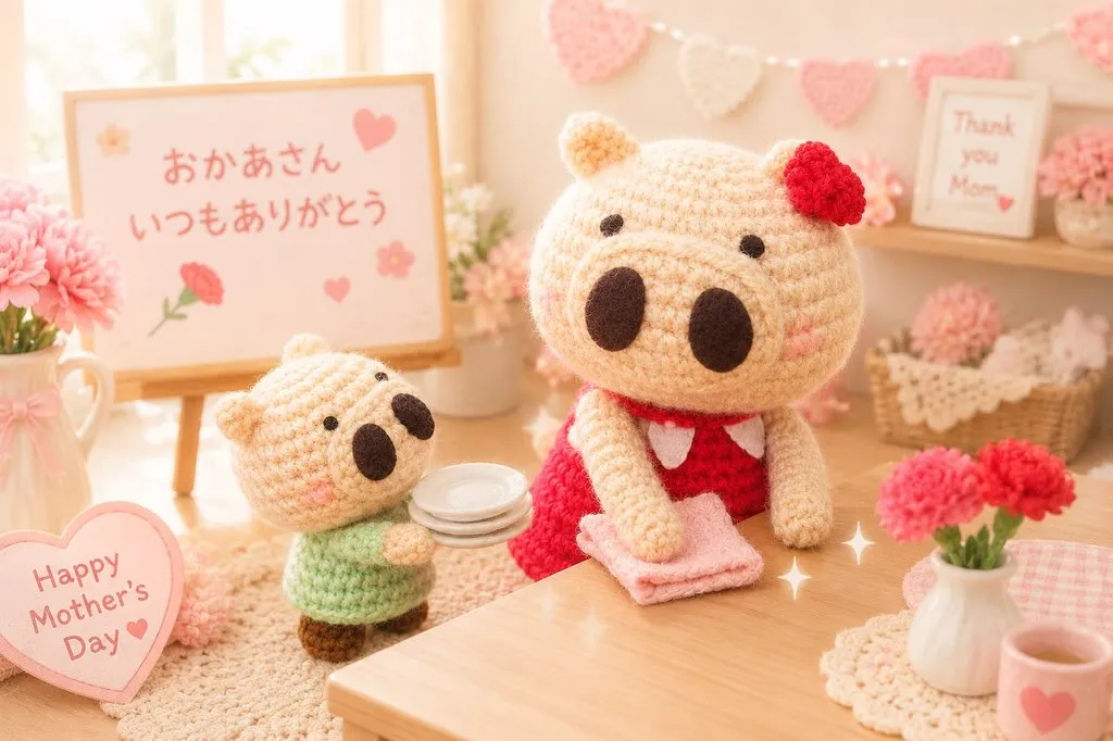 もうすぐ5月10日(日)は母の日💐